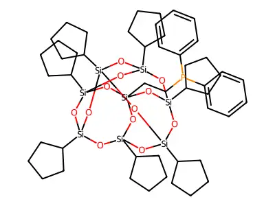 Diphenylphosphinoethyl-PSS structure