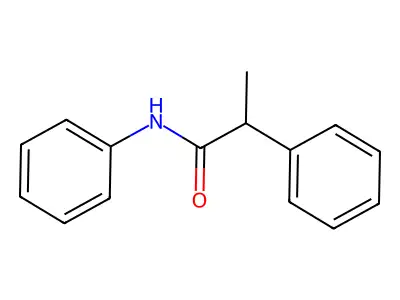 N,2-diphenylpropanamide structure