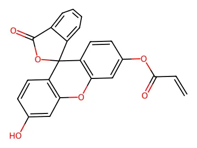 Fluorescein o-acrylate structure