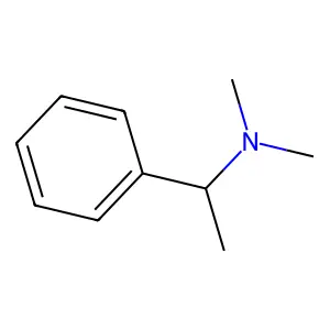 (R)-(+)-N,N-Dimethyl-1-phenylethylamine structure
