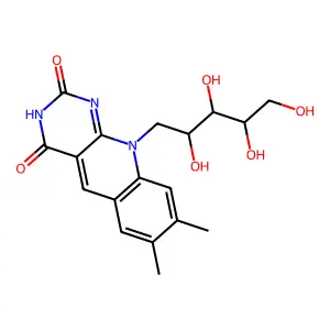 10-Deazariboflavine structure
