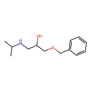 2-Propanol, 1-[(1-methylethyl)amino]-3-(phenylmethoxy)- structure