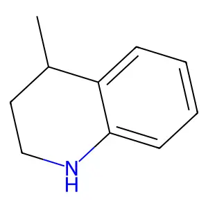 1,2,3,4-四氢-4-甲基喹啉 structure