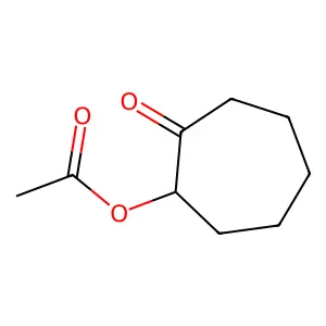 Cycloheptanone, 2-(acetyloxy)- structure