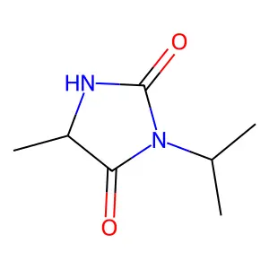 5-Methyl-3-(propan-2-yl)imidazolidine-2,4-dione structure