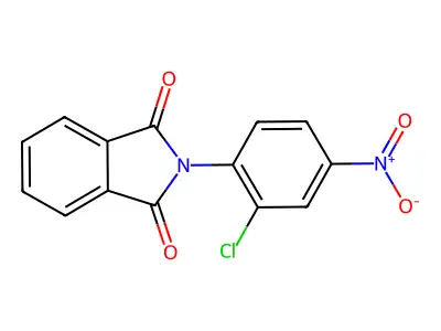 N-(2-chloro-4-nitrophenyl)phthalimide structure