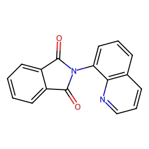 2-Quinolin-8-ylisoindole-1,3-dione structure