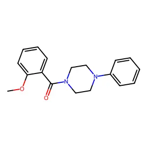 (2-Methoxyphenyl)-(4-phenylpiperazin-1-yl)methanone structure
