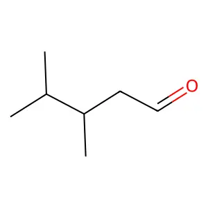 3,4-二甲基戊醛 structure