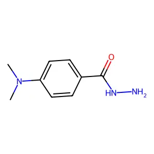 对二甲氨基苯甲酰肼 structure