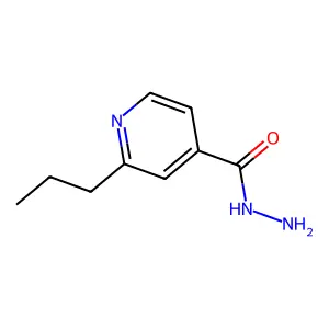 2-Propylpyridine-4-carbohydrazide structure