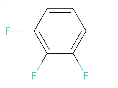 2,3,4-Trifluorotoluene structure