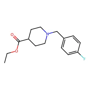 Ethyl 1-(4-Fluoro-benzyl)-piperidine-4-carboxylate structure