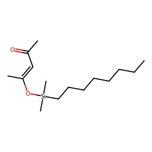 3-Penten-2-one, 4-[(dimethyloctylsilyl)oxy]- structure