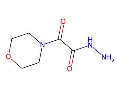2-Morpholino-2-oxoacetohydrazide structure