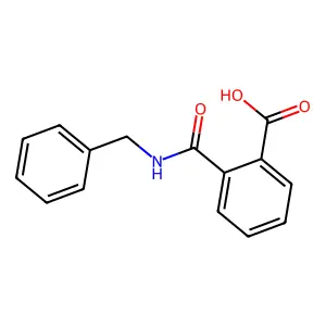 2-(Benzylcarbamoyl)benzoic acid structure