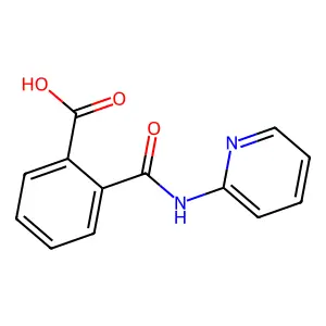 2-[(Pyridin-2-yl)carbamoyl]benzoic acid structure