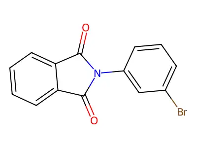 N-(3-Bromophenyl)phthalimide structure