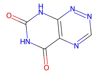 Pyrimido[5,4-e][1,2,4]triazine-5,7(6h,8h)-dione structure