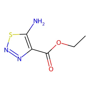 Ethyl 5-imino-2,5-dihydro-1,2,3-thiadiazole-4-carboxylate structure