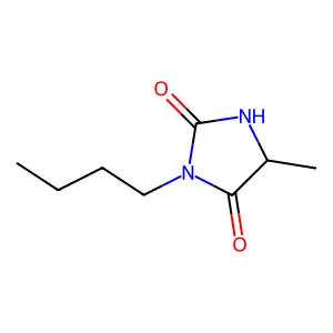 3-Butyl-5-methylimidazolidine-2,4-dione structure