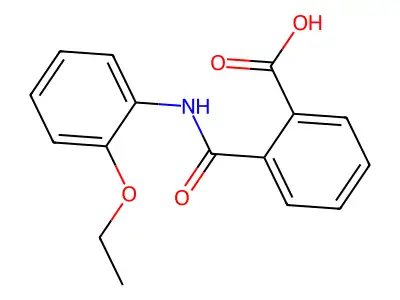 2'-Ethoxyphthalanilic acid structure