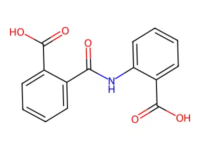 2-[(2-carboxyphenyl)carbamoyl]benzoic Acid structure