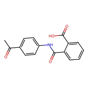 4'-Acetylphthalanilic acid structure