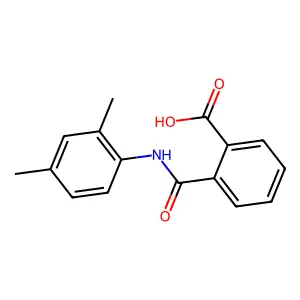 2',4'-Dimethylphthalanilic acid structure