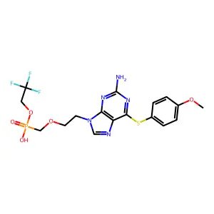 ALAMIFOVIR METABOLITE 602074 structure