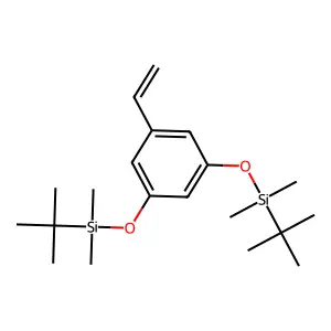 3,5-Bis[dimethyl(tert-butyl)silyloxy]styrene structure