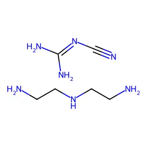 N-Cyanoguanidine--N~1~-(2-aminoethyl)ethane-1,2-diamine (1/1) structure