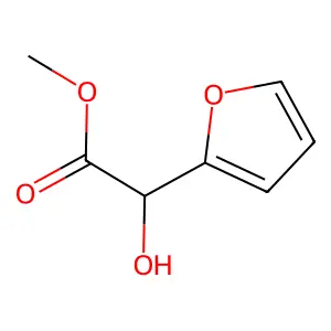 α-羟基呋喃-2-乙酸甲酯 structure