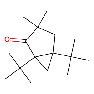 Bicyclo[3.1.0]hexan-2-one, 1,5-di-tert-butyl-3,3-dimethyl- structure