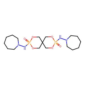 3-N,9-N-bis(azepan-1-yl)-3,9-dioxo-2,4,8,10-tetraoxa-3 structure