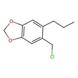 5-(Chloromethyl)-6-propyl-1,3-benzodioxole structure