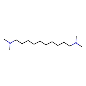 n,n,n',n'-Tetramethyl-1,10-decanediamine structure