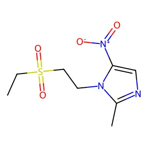 替硝唑 structure
