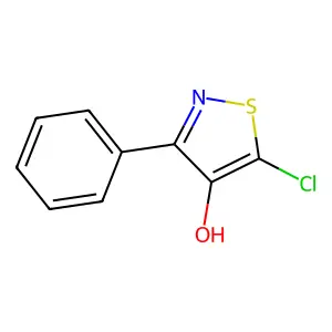 5-Chloro-3-phenyl-1,2-thiazol-4-ol structure