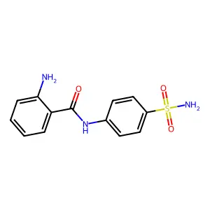 2-氨基-N-(4-磺酰胺基苯基)苯甲酰胺 structure