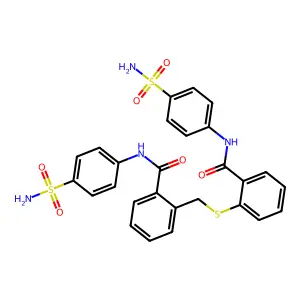 二硫化物苯甲酰胺类似物 structure