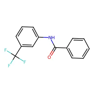 N-[2-(三氟甲基)苯基]苯甲酰胺 structure