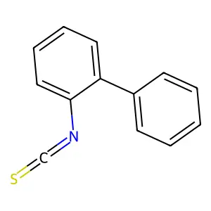 1-Isothiocyanato-2-phenylbenzene structure