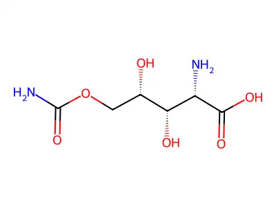 氨甲酰多氧氨酸 structure