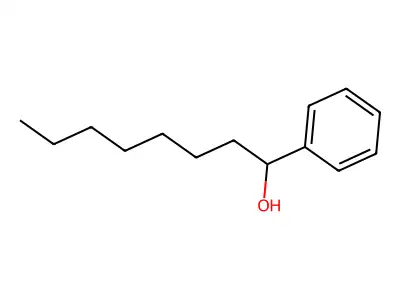 1-Phenyloctan-1-ol structure