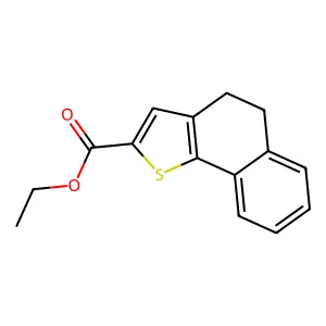 Ethyl 4,5-dihydronaphtho[1,2-b]thiophene-2-carboxylate structure