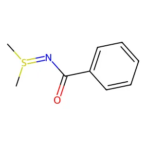 N-(Dimethyl-lambda4-sulfanylidene)benzamide structure