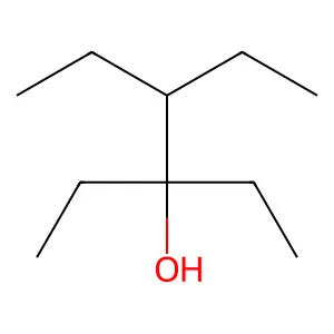 3,4-Diethyl-3-hexanol structure