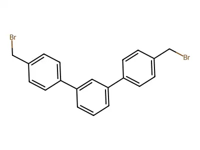 4,4''-Bis-bromomethyl-(1,1',3',1'')terphenyl structure