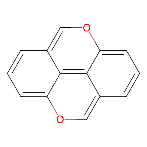 (1)Benzopyrano(5,4,3-cde)(1)benzopyran structure